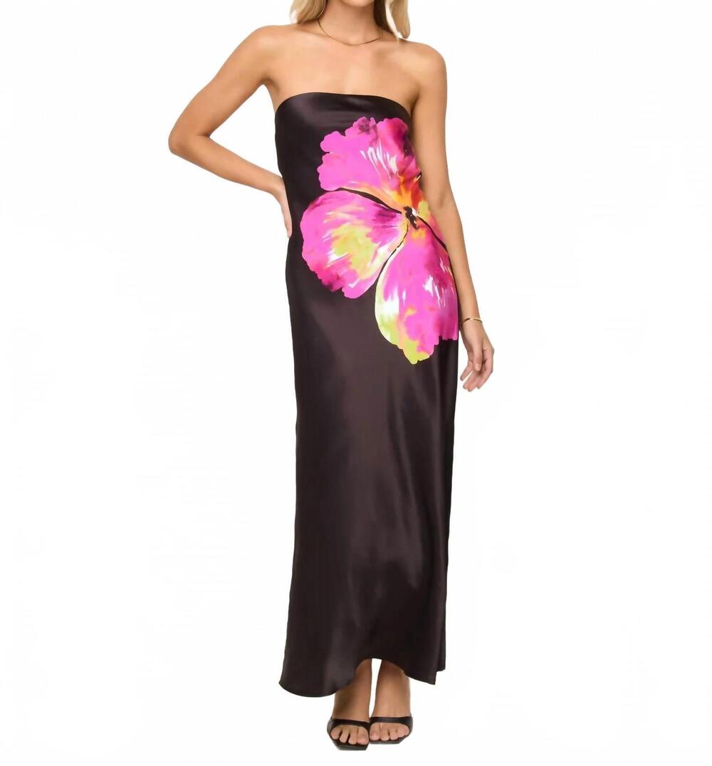 NEW L*SPACE spring in love dress in hibiscus